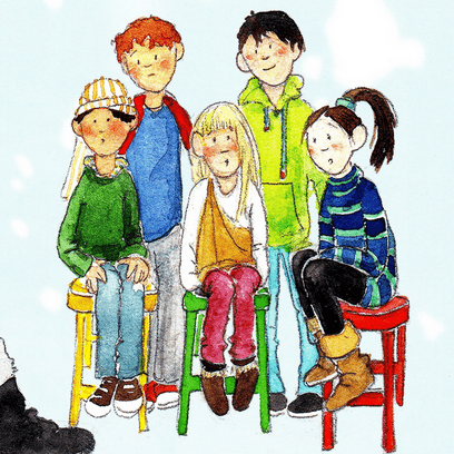 Die Probe für das Krippenspiel